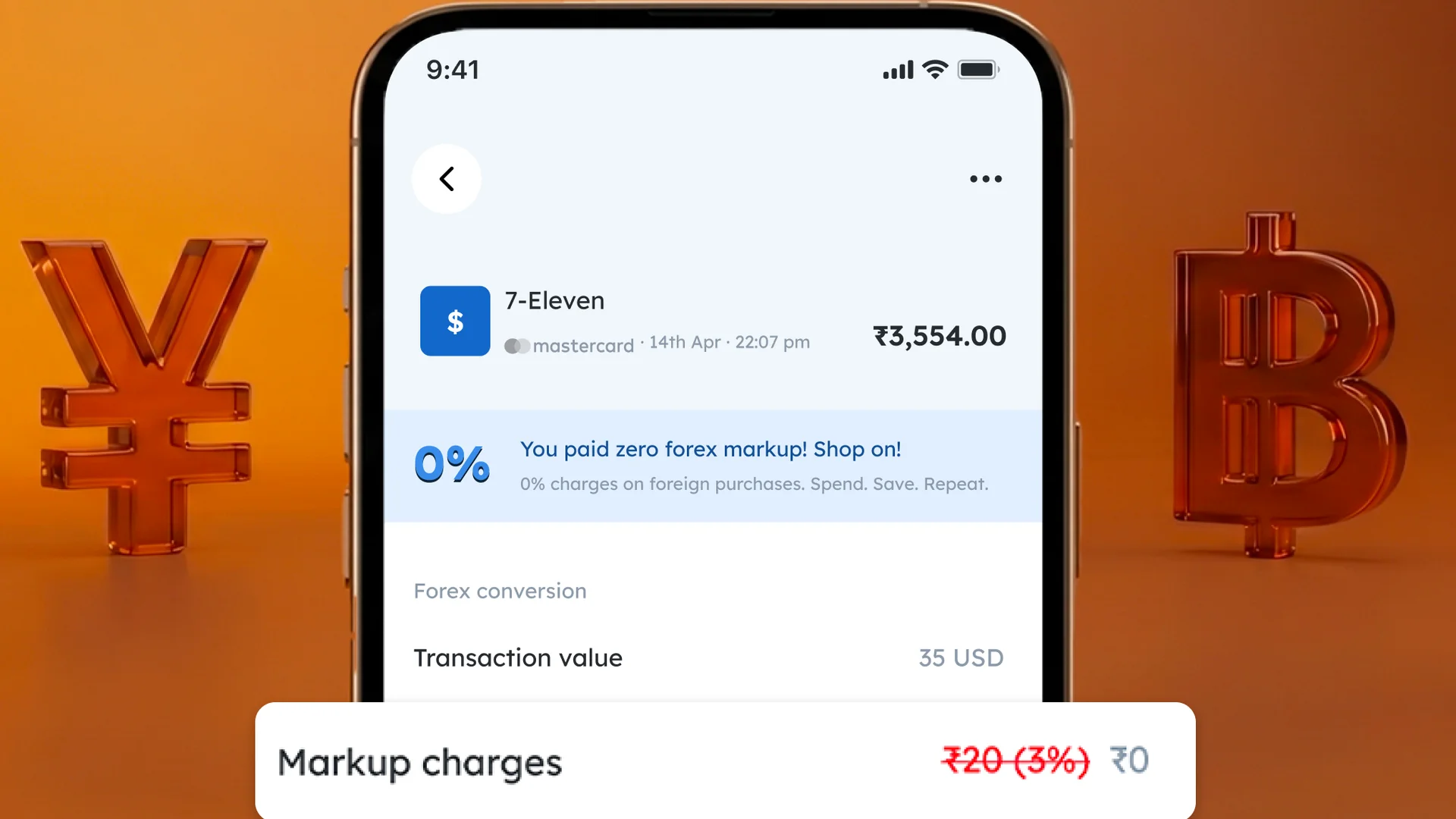 Don't pay Forex Charges on your next international travel